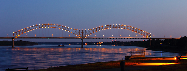 Memphis - I-40 Bridge Over the Mississippi 2 by Barry Jones Memphis - I-40 Bridge Over the Mississippi 2 by Barry Jones